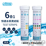 ISTA 伊士達 六合一快速水質測試紙（25入）